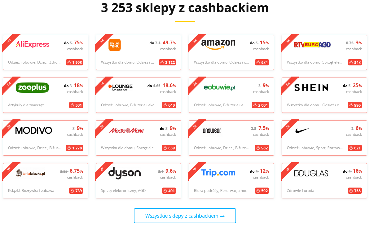 Sklepy oferujące zwroty w LetyShops