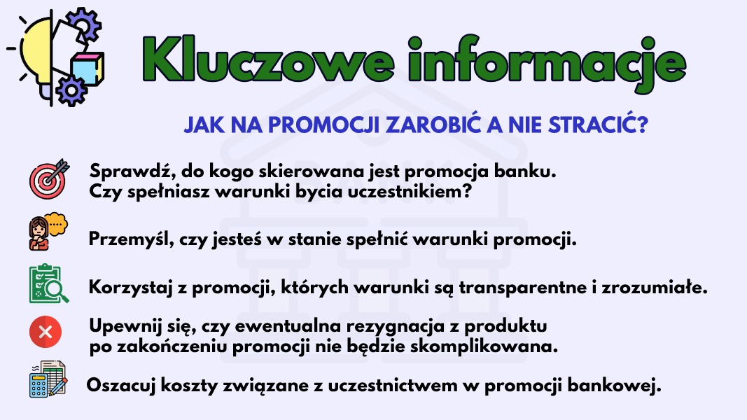 Zarabiaj a nie dokładaj do promocji bankowych!