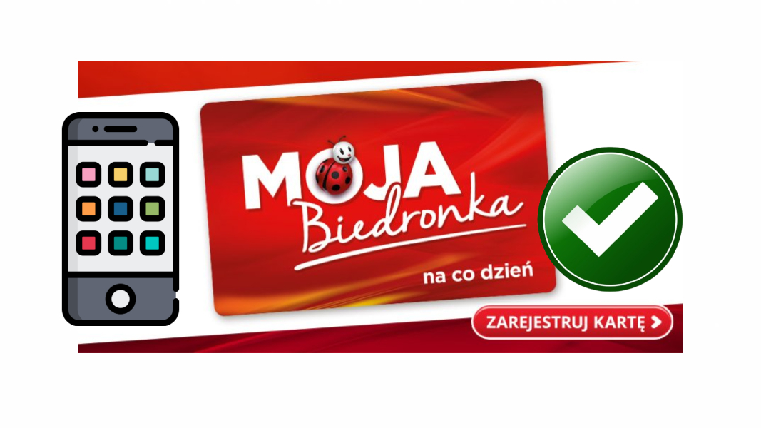 Jak zarejestrować kartę Moja Biedronka - krok po kroku